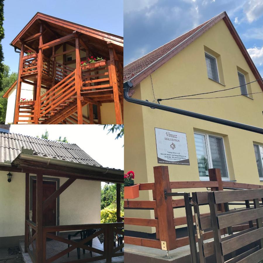 Venusz Ueduelocentrum Tiszacsege Exteriör bild